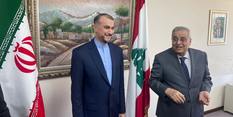 رایزنی تلفنی امیرعبداللهیان با وزیر خارجه لبنان درباره اوضاع غزه