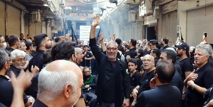عزاداری روز تاسوعا در بازار تهران بعد از دوسال تعطیلی کرونایی+فیلم