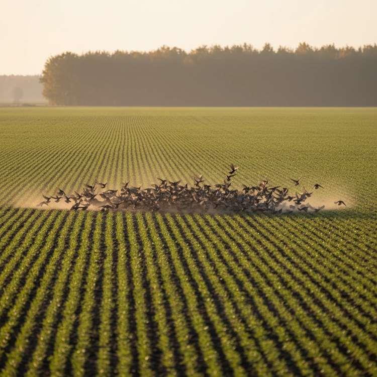 افزایش خسارت پرندگان و ابلاغ دستور اقدام فوری در مزارع کشور