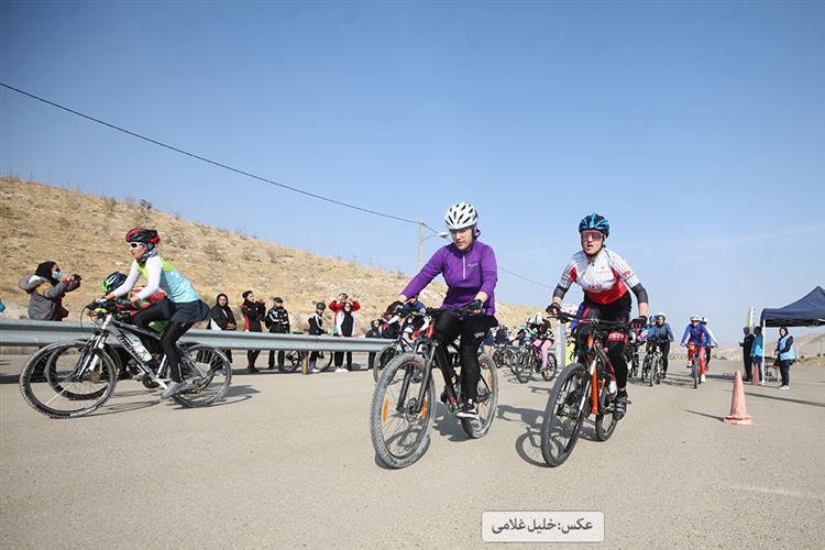 سومین دوره المپیاد استعدادهای برتر کشور رشته دوچرخه سواری دختران