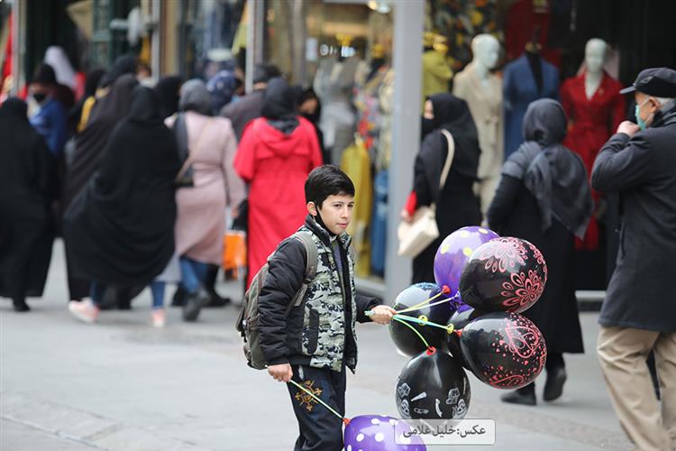 مشاغل خیابانی در سطح شهر تبریز