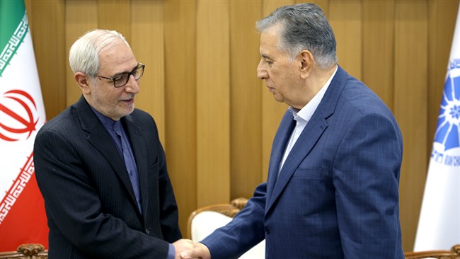 سفیر جدید جمهوری اسلامی ایران در رومانی با رئیس اتاق ایران دیدار کرد | ضرورت تقویت تعاملات میان اتاق‌های بازرگانی ایران و رومانی