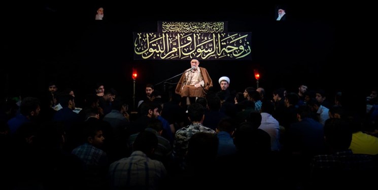 2 مراسم عزاداری وفات حضرت خدیجه(س) در تهران