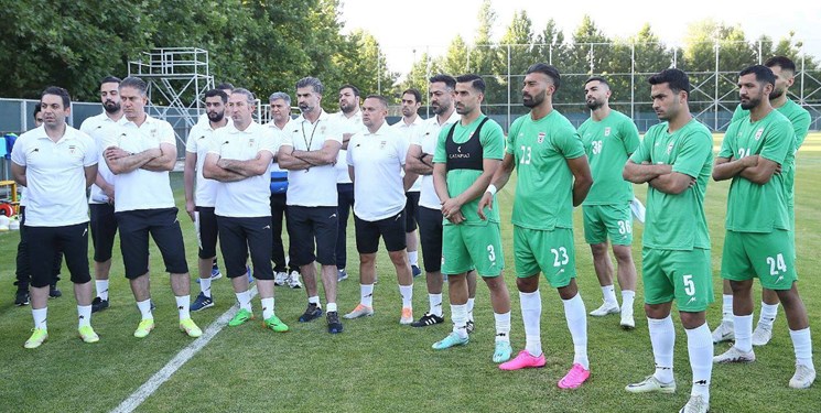 برنامه تمرینی تیم ملی تا پیش از ترک تهران