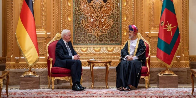 رایزنی رئیس جمهور آلمان و سلطان عمان درباره تحولات منطقه