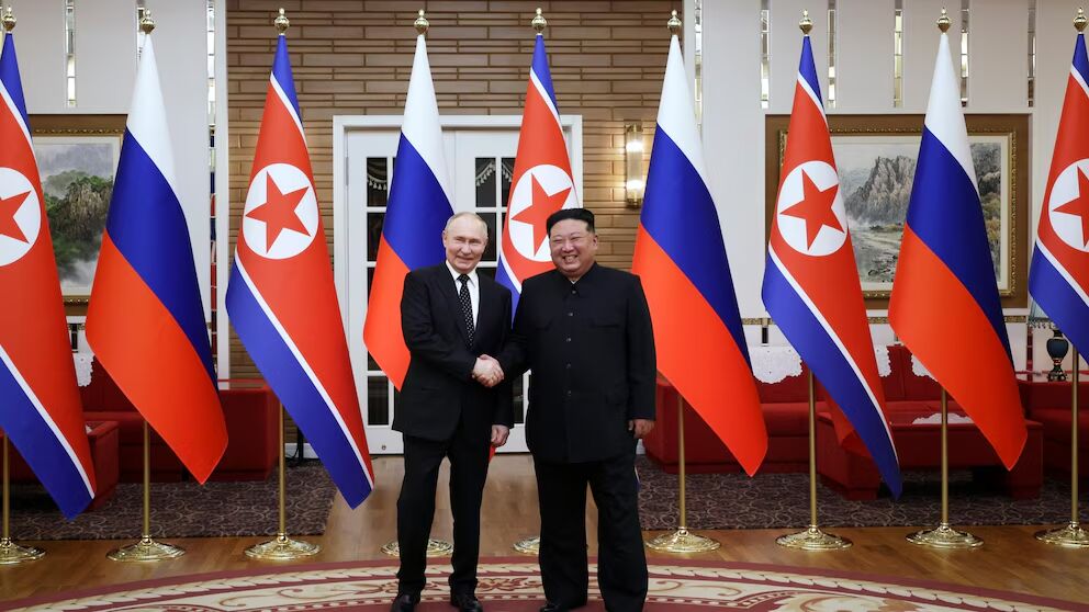 آمریکا، ژاپن و کره جنوبی همکاری دفاعی مسکو و پیونگ‌یانگ را محکوم کردند