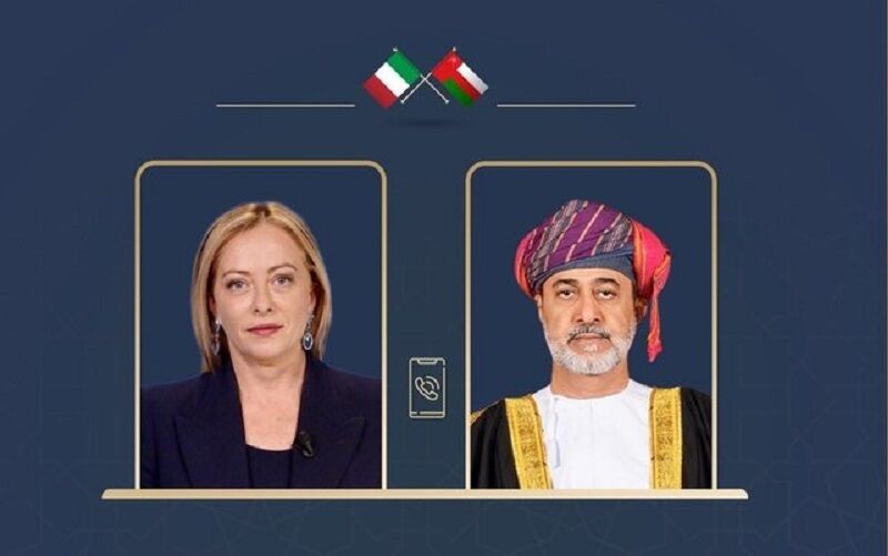 گفت وگوی سلطان عمان با نخست وزیر ایتالیا درباره مذاکرات هسته ای ایران